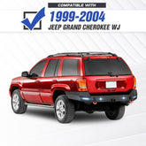 Factory Replacement Bumpers Compatible with 1999-2004 Jeep Grand Cherokee WJ 2nd Gen - Yzona